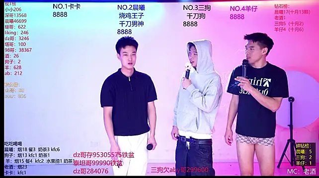 Heartbroken-boys-002のウェブカメラショー
