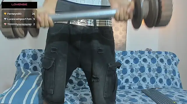 Show de Rome_18 na webcam