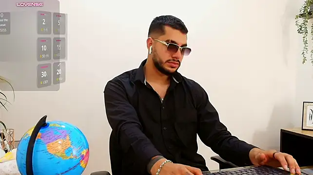 Show de AmadeoWild na webcam