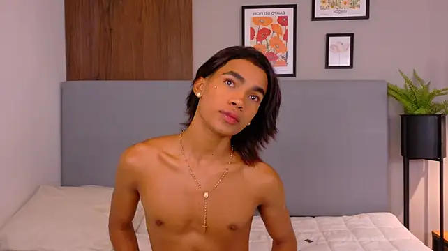 Show de AlanCuute na webcam