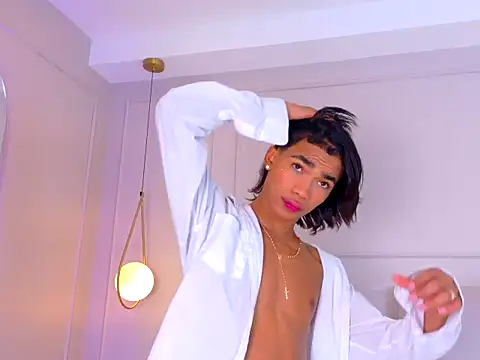 Show de AlanCuute na webcam