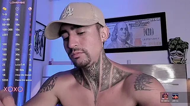 Show de Jack_Gray na webcam