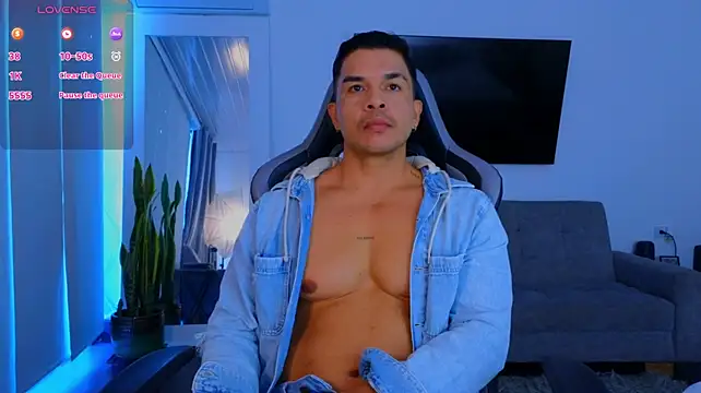 Show modela jhon_s na web-kameri