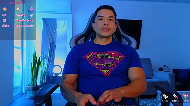 Show modela jhon_s na web-kameri