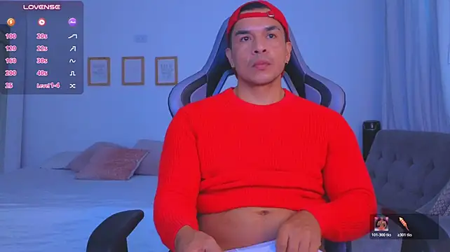 Show modela jhon_s na web-kameri