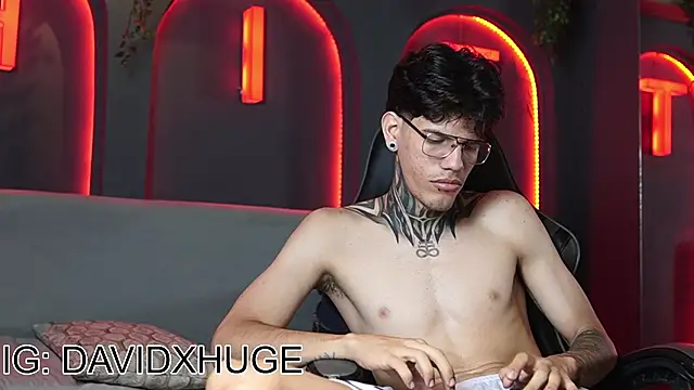 הופעת וובקאם של David__Huge