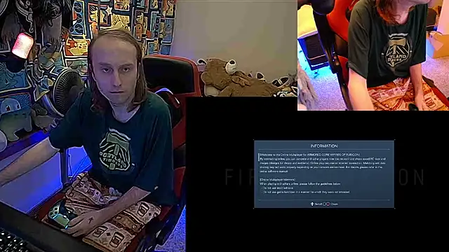 MrFrizby6211: διαδικτυακό σόου στην κάμερα