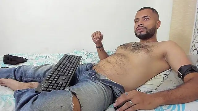 Show modela BlueJaguarAndy na web-kameri