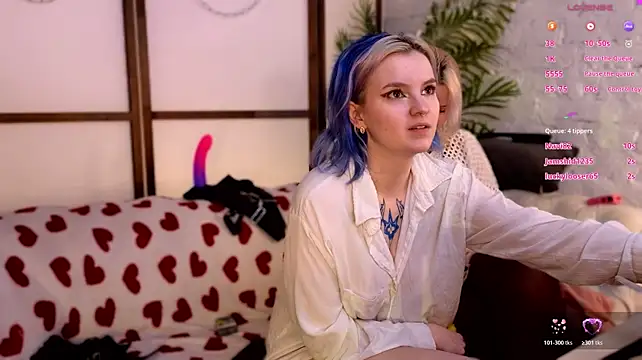 Bluedew Шоу с уебкамера