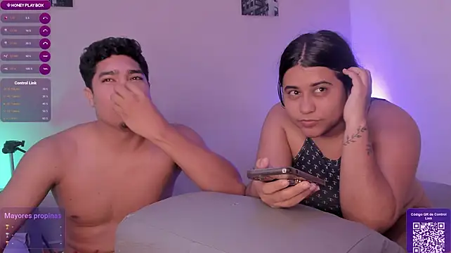Show de Funfriendslive na webcam