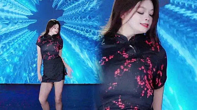 Show modela GiveMeFive001 na web-kameri