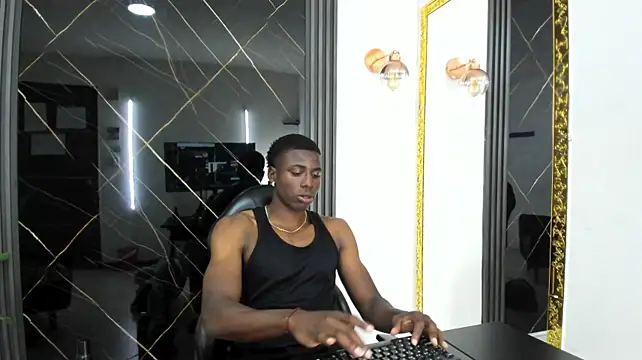 Show de LionBlackk na webcam