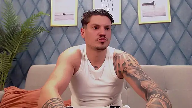 Show modela marioalessio na web-kameri