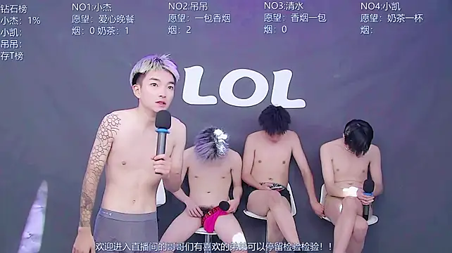 Show de webcam de LOL-010