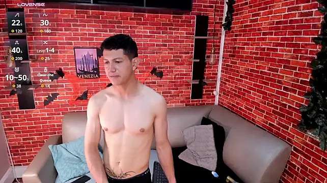 Show modela Tony_Zackk1 na web-kameri