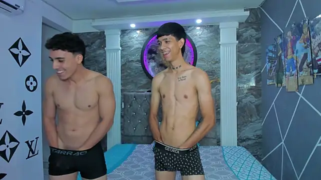 Show webcam de UrSecretBoys