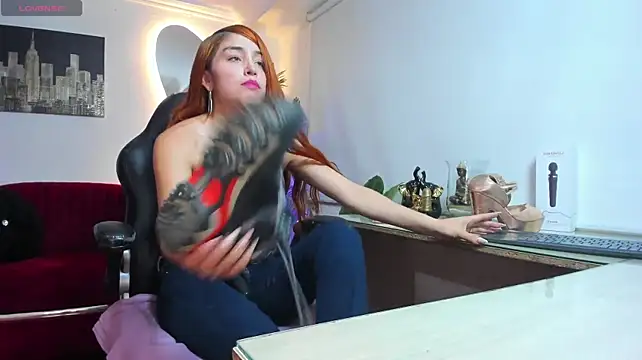 Abbysoler Show in webcam