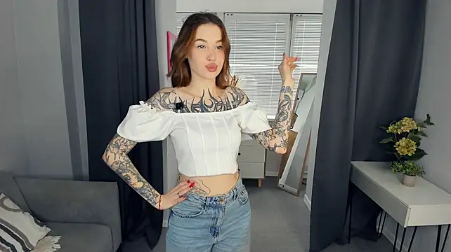 Show de GitaDerbes na webcam