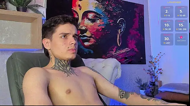 Show modela declan_official na web-kameri