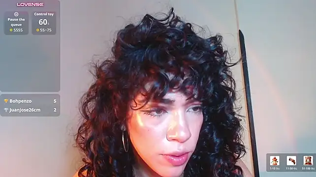 Show de BeellaRosse na webcam