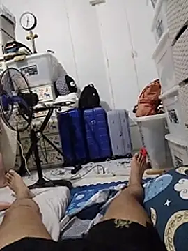 Show de eLchupsPapi na webcam