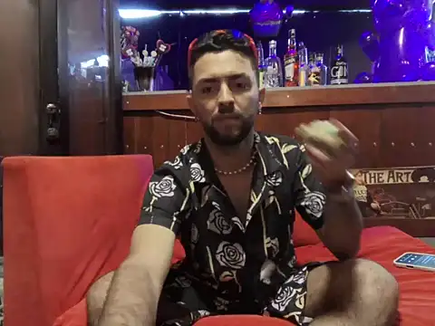 Show modela KingDq na web-kameri