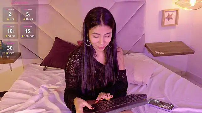 Pertunjukan Kamera Web Zoe_Cloud
