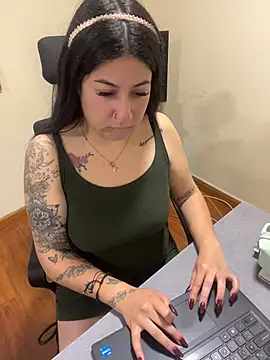 MeganCollins Show in webcam