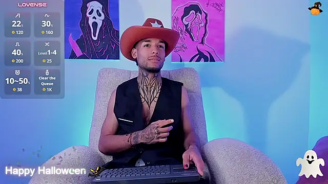 Show modela Tiago_Ferretty na web-kameri