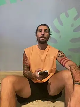 Show de FableScott na webcam