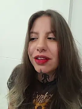 Show de ElliWeaver na webcam