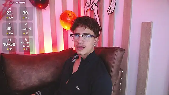 Show de Santi_Williams na webcam