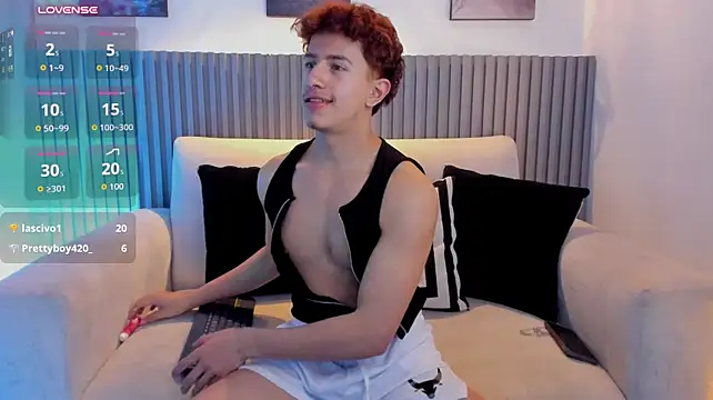 Show de Santi_Williams na webcam