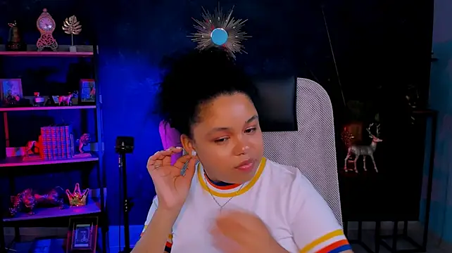 Show de MimiMurray na webcam