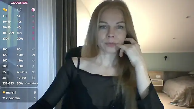Show modela TinaDiamond na web-kameri