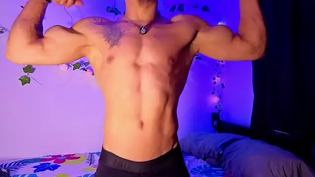 Show de Austin_muscle na webcam