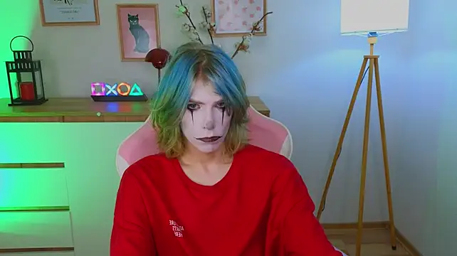 Show de lazy_jester na webcam