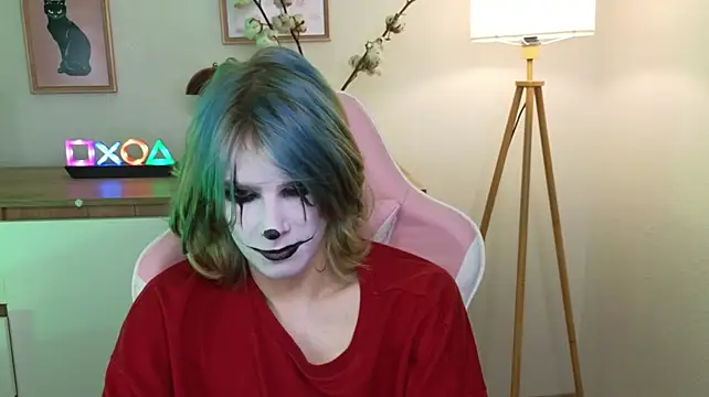 Show de lazy_jester na webcam