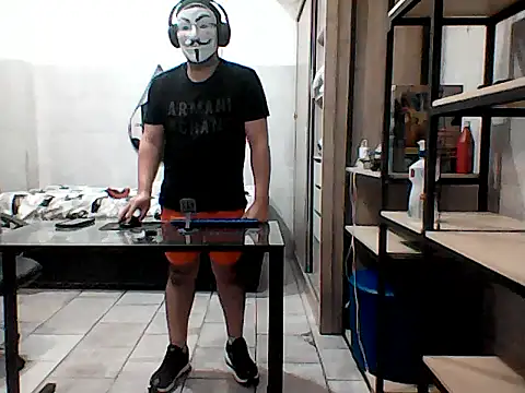 Show de BroMacho na webcam