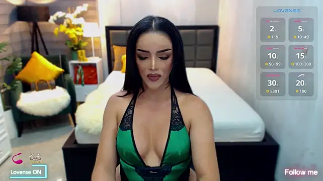 Show modela ThaliaSexGoddes na web-kameri