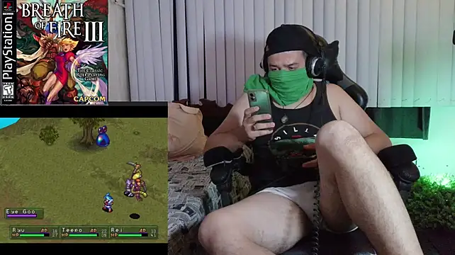 הופעת וובקאם של OliveGreenSecret