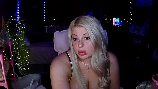 theblondiebunnyn Webbikameraesitys