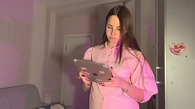 Show modela IngaNimon na web-kameri