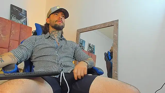 Show de ALPHA_MASTER1 na webcam