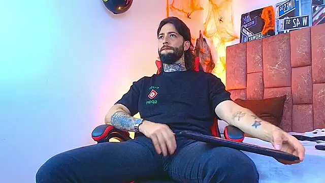 Show de ALPHA_MASTER1 na webcam
