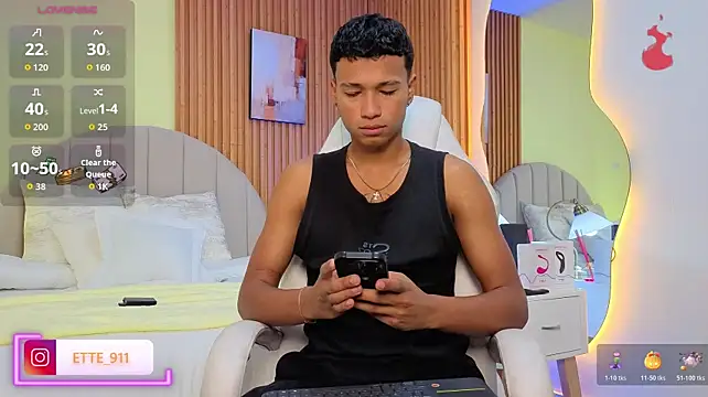 Show de Ette_Star na webcam