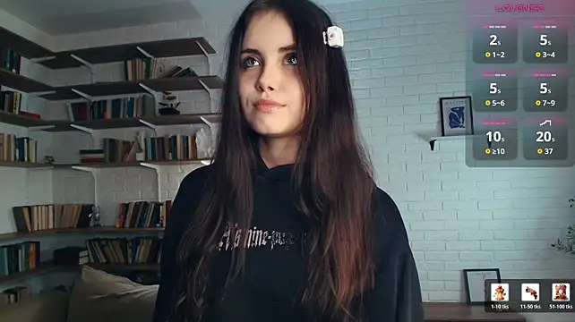Show de ArlineWiewel na webcam