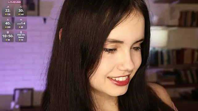 Show modela ArlineWiewel na web-kameri