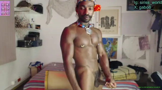 Show modela GABRIEL_ART na web-kameri