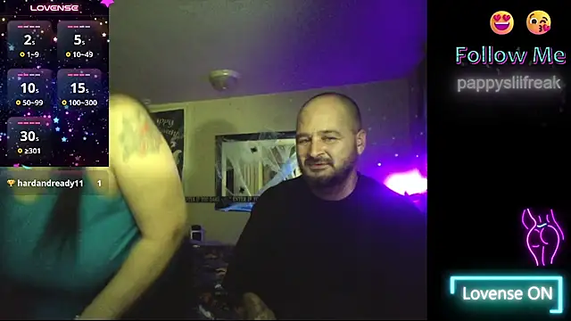 pappyslilfreak Show in webcam